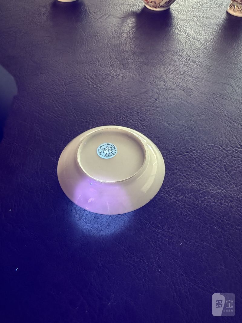 清乾隆 粉彩花鸟纹茶具一套25件 - 图22
